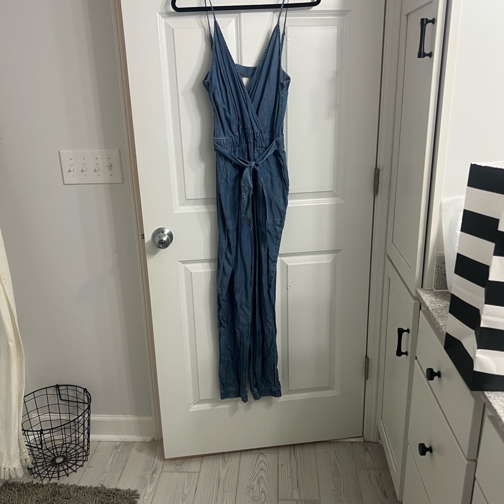 Denim Blvd Blue Jumpsuit